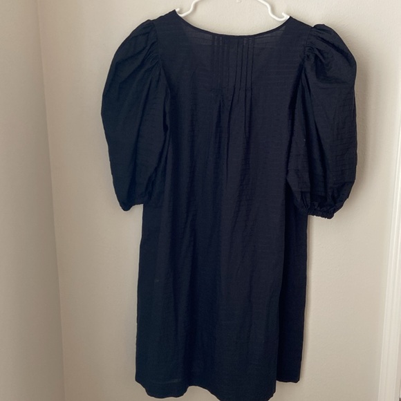 Summersalt Black The Cotton Pintuck Dress - Picture 3 of 5